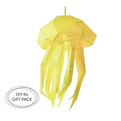 Jellyfish Geometric Lamp; Led Nightlight; Kids Room Nightlight; Origami Lampshade; Hanging Lampshades; Kitchen Accent Lamps