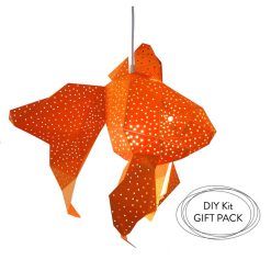 DIY Fish Lamp; Nursery lamp; Kids Room Nightlight; Paper Lamp; DIY Paper Lamp; Night Light For Kids